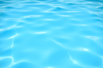Obraz premium close up of a swimming pool with water ripples