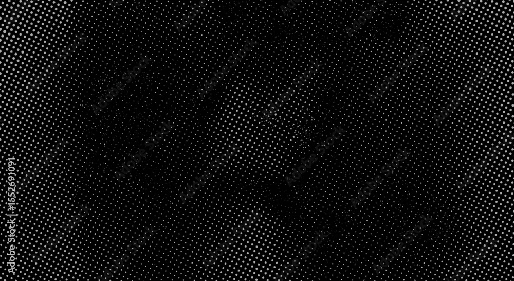 Fototapete subtle halftone pattern with a blend of black and white for graphic design