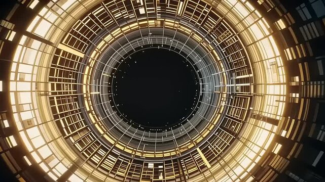 spiral staircase in the center of moscow