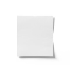 A blank white sheet of paper, suitable for notes, drawings, or printing.