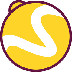 Solid Cartoon Winter Icon