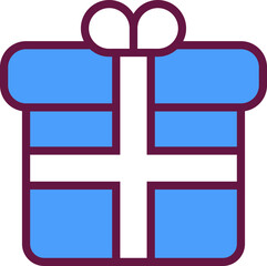 Solid Cartoon Winter Icon