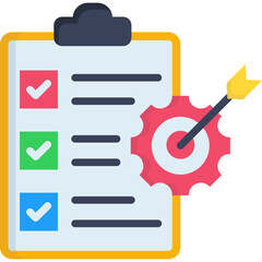 Goal Setting Icon