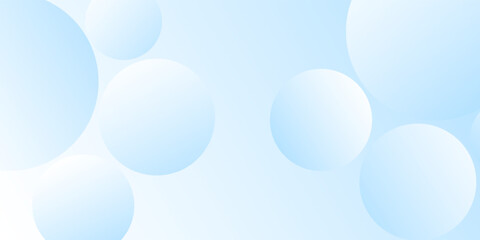 Modern geometric background gradient soft light blue bokeh for Graphic Business background abstract