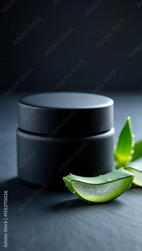 Poster minimalist circular stage presentation backdrop for product showcase with soft lighting and smooth s