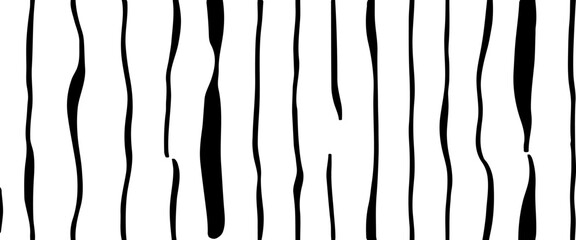 Abstract black and white vector illustration featuring thin, straight and diagonal lines in a random, grunge-inspired geometric pattern. The design should have a minimal.