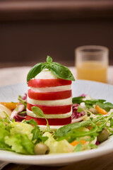Salad Ham Cheese Tomato 