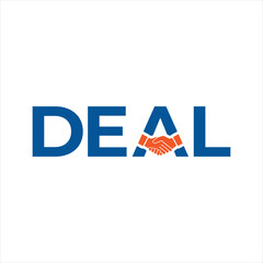 Deal Logo with Handshake