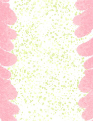 soft pastel pink green colorful abstract illustration, background, wallpaper, card invitation design