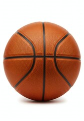 Fototapeta premium Basketball isolated on white.