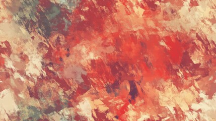 A vibrant, abstract painting with dynamic brushstrokes. Seamless pattern.