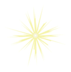 Abstract starburst with bright blue explosion in festive winter vector design