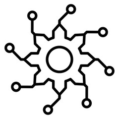 Gear Vector Icon