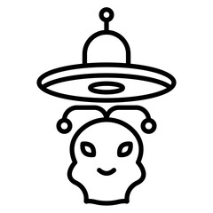 Alien Artifact Vector Icon