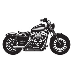Obraz premium High Quality Bobber Bike Illustration for Sublimation Prints