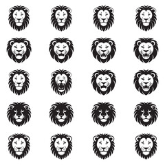 Majestic and Detailed Lion Head Vector Illustration with Bold Lines and Regal Expression for Premium Wildlife Branding . Thank You .