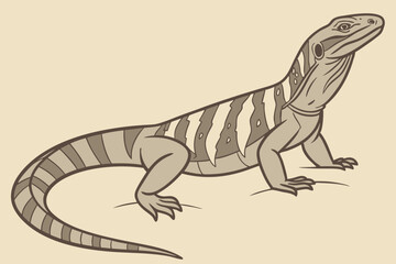 Cute Cartoon Baby with Big Eyes Reaching for Stars and Clouds