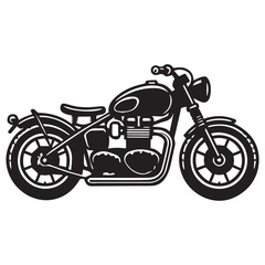 Obraz premium Bold Robber Motorcycle Art for Racing Themed Creations