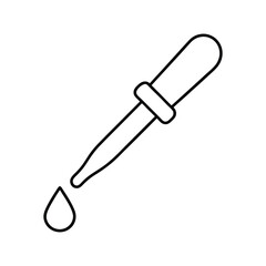 Fototapeta premium dropper line art