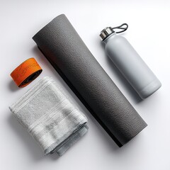 Flatlay Yoga Essentials