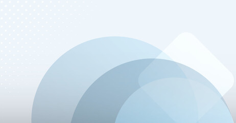 Serene Pastel Blue Geometric Overlay: A Gentle Symphony of Circles and Rounded Triangles for Calm Designs and Abstract Backgrounds, Ideal for Soft Visual Compositions