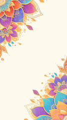 Elegant  invitation templates with traditional borders and blank space for custom text — perfect for Upanayanam, weddings, poojas, and other cultural events.