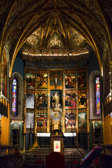 Altar in Cathedral of Funchal, Madeira