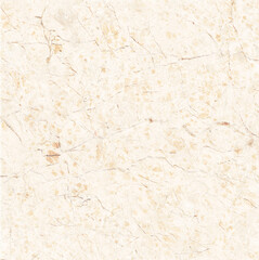 Elegant Cream Marble Texture with Subtle Brown Veining for Luxurious Interior Design Applications	