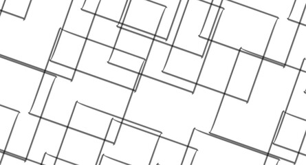 Abstract illustration featuring a bold black lines on a clean white background. The lines should have artistic variations such as rough edges, sketch-like textures.