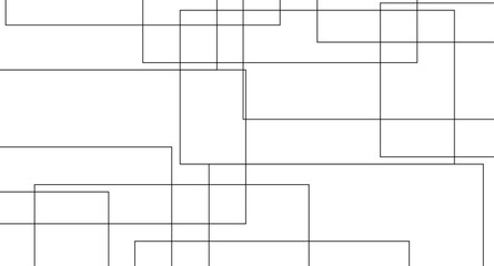 Abstract illustration featuring a bold black lines on a clean white background. The lines should have artistic variations such as rough edges, sketch-like textures.