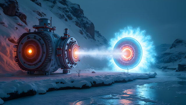 Inertial Confinement Fusion Laser Chamber