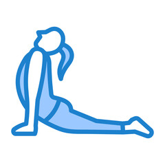 Cobra Pose Icon