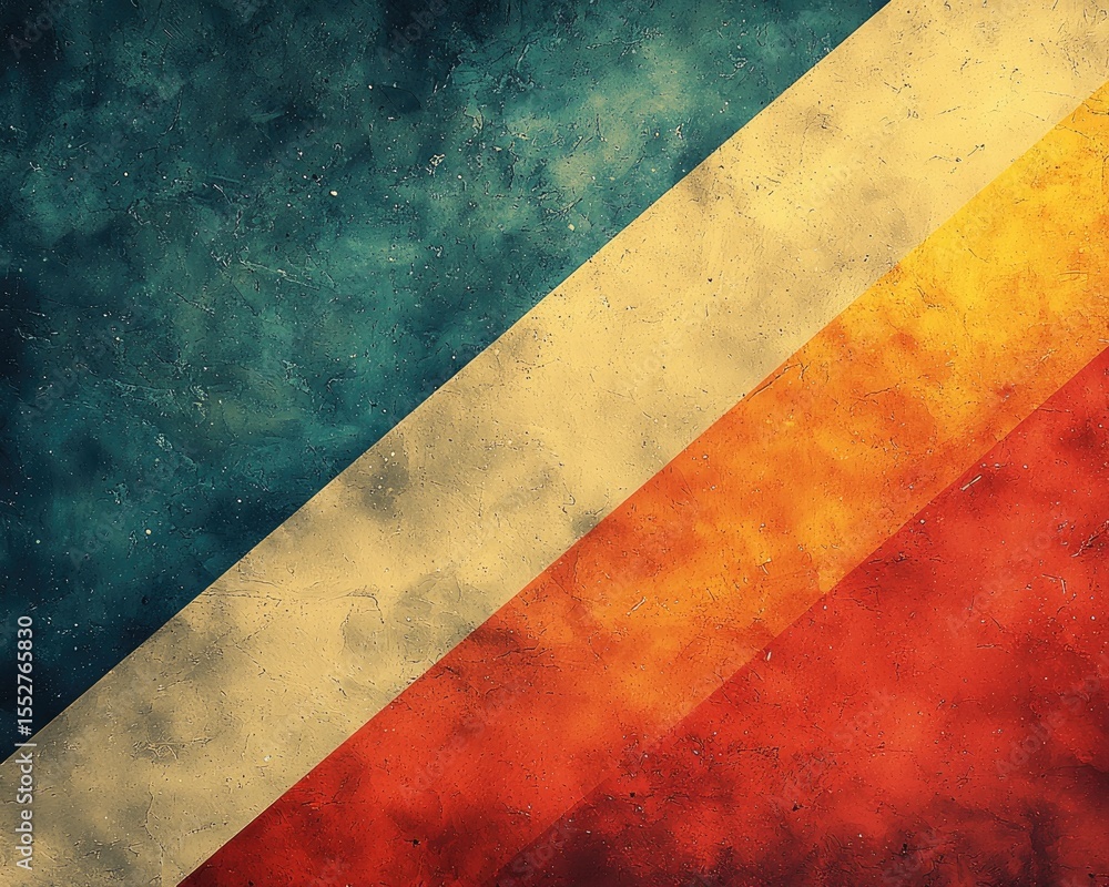 Poster abstract textured background with vibrant colors and dynamic diagonal stripes