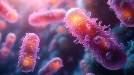 Vibrant 3D Visualization of Bacterial Resistance