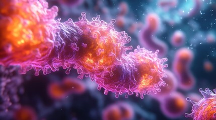 Colorful 3D Visualization of Bacterial Resistance