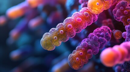 Colorful 3D Visualization of Bacterial Resistance