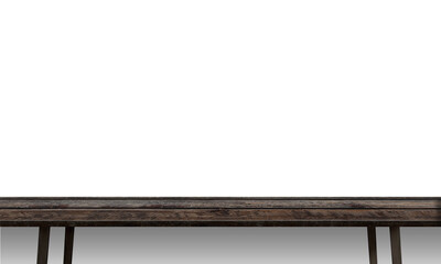 A simple, modern table against a plain background, emphasizing minimalist design.