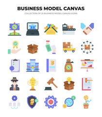 Business Model Canvas Icons. A Complete Guide to Strategic Planning