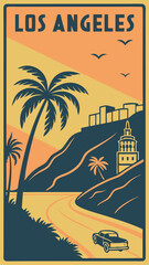 Los Angeles Dreams - Pacific Light in Minimal Form