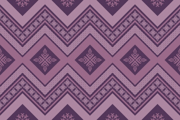 Geometric ethnic traditional art pattern.ikat embroidery style.Design for background,wallpaper,clothing,wrapping,fabric,element.