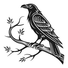 Obraz premium vector illustration of a bird