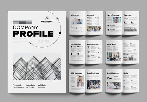 Company Profile Layout