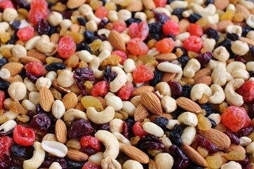 A mixture of peas and dried fruits is even beneficial for health, since it combines the power of...