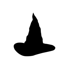 Wizard Cap Silhouettes Illustration