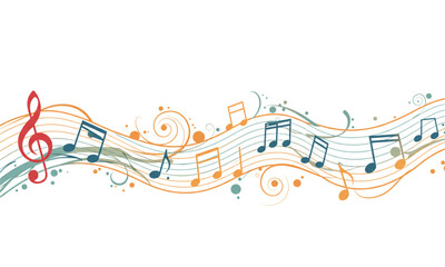 abstract music background