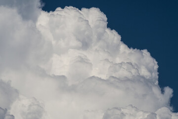 Cumulus congestus, par temps instable