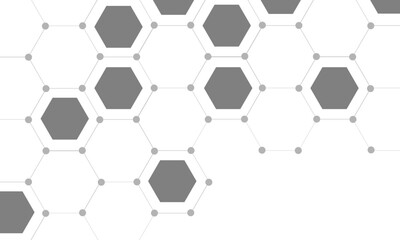 Abstract medical background with molecules structure.