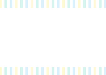 夏色のストライプ、夏のフレーム