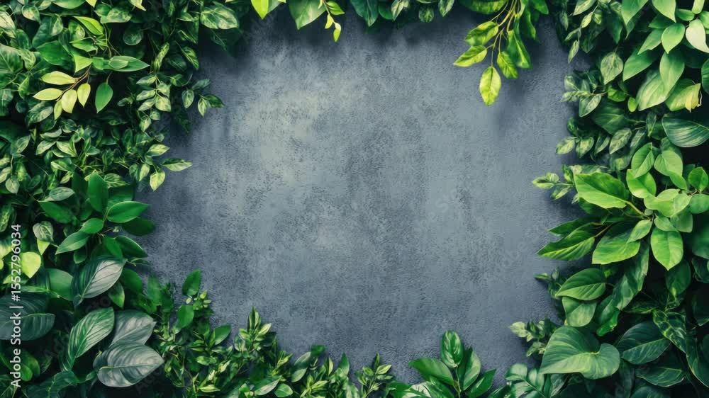 Poster a creative use of natural materials as decorative element, can be used in interior design or artisti