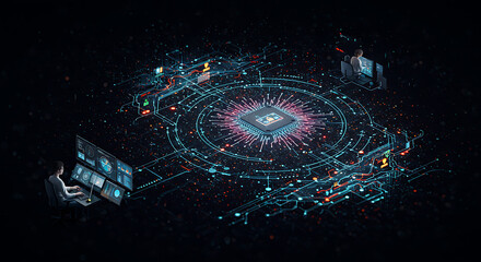 An advanced AI-based cyber defense system actively detecting and neutralizing digital intrusions in real-time	
